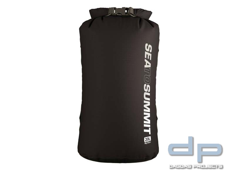 Sea To Summit Big River Drybag – Wasserdichter Stausack 20 Liter, Aus 420D Ripstop Nylon, Mit Rollverschluss, Für Outdoor & Wassersport