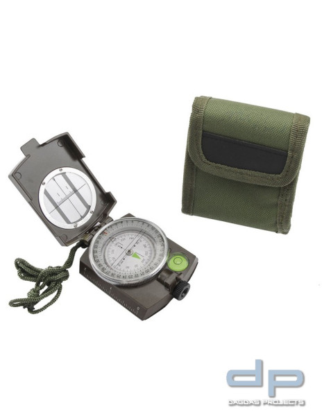 MIL-TEC® Armeekompass, Metall, inkl. Tasche