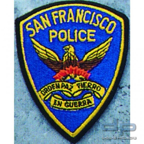 Stoffaufnäher - San Francisco Police