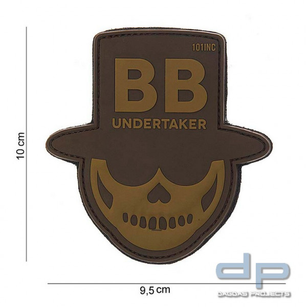 Emblem 3D PVC BB Undertaker braun