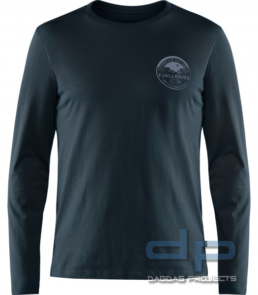 FJÄLLRÄVEN FOREVER NATURE BADGE LONG SLEEVE LANGARM SHIRT IN VERSCHIEDENEN FARBEN