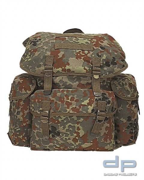 BW Rucksack Import flecktarn VPE 2