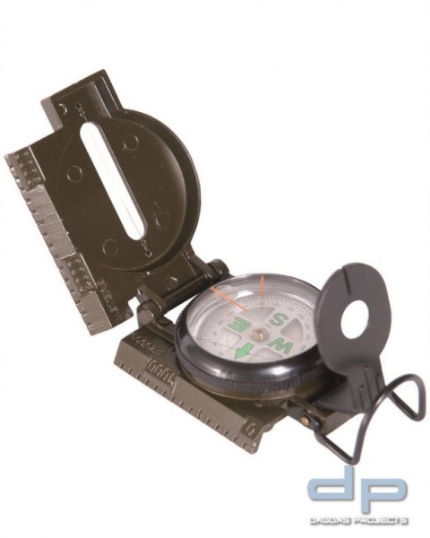US Kompass Metall Gehäuse oliv import (O.GEW.) 6 Stück