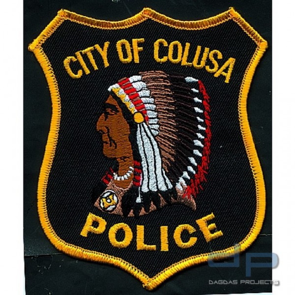 Stoffaufnäher - City of Colusa Police
