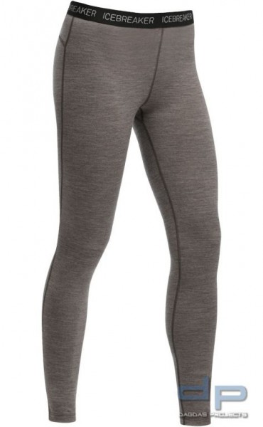 Icebreaker Women&#039;s Oasis Leggings - Braun Trail Heather