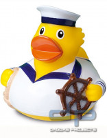 Quietsche-Ente Seemann weiß Quietsche-Ente Seemann weiß