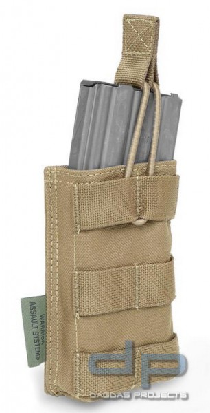 Warrior Elite Ops Single G36 Open Mag Pouch Coyote