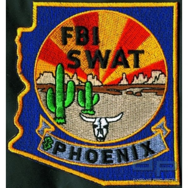 Stoffaufnäher - F.B.I. - Phoenix (Arizona) SWAT (Team)