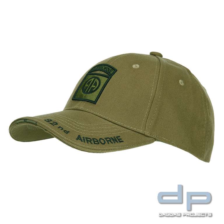 Baseball Cap 82nd Airborne in verschiedenen Farben