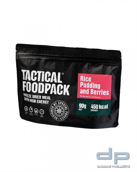 TACTICAL FOODPACK® RICE PUDDING AND BERRIES VP2