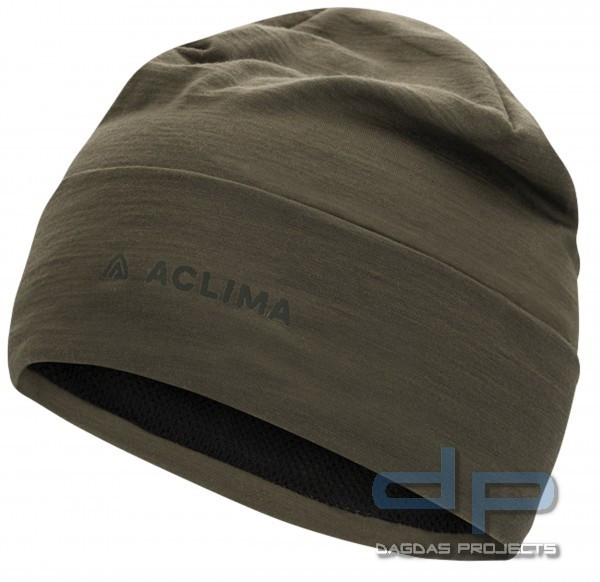 Aclima WoolNet Light Beanie U (Leichte Mütze aus Merino) in Tarmac