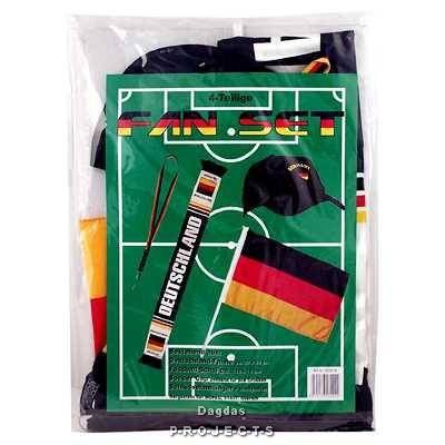 Fußball Fan Set, Deutschland