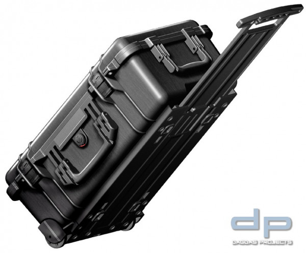 PELI BOX 1510 FLIGHTCASE MIT ROLLEN UND SCHAUMEINSATZ