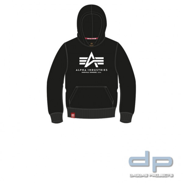 Alpha Industries Basic Hoody Kids/Teens in verschiedenen Farben