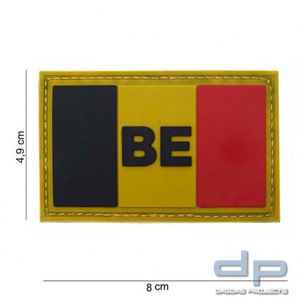 Emblem PVC Belgien groß BE