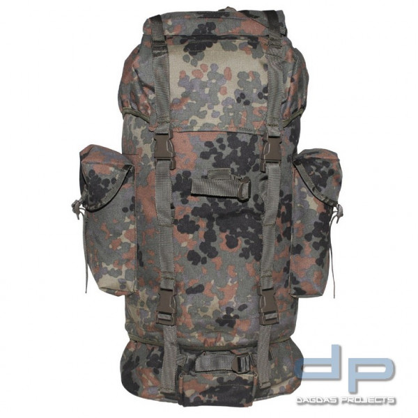 BW Kampfrucksack, flecktarn, groß, Cordura