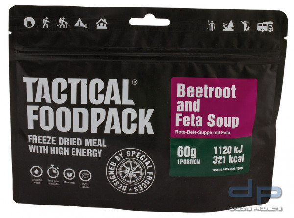 TACTICAL FOODPACK - ROTE BEETE SUPPE MIT FETA