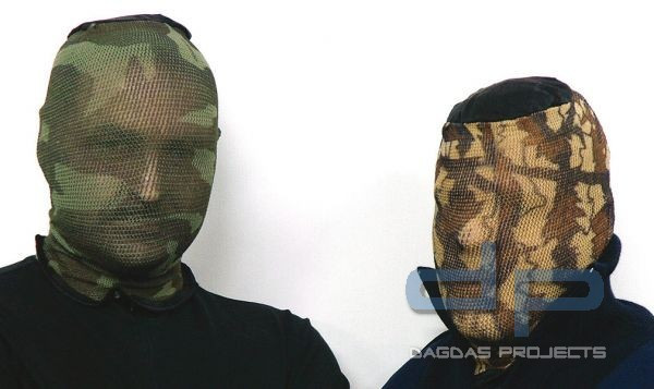 Tarn-Netz-Gesichtsmaske in verschiedenen Farben