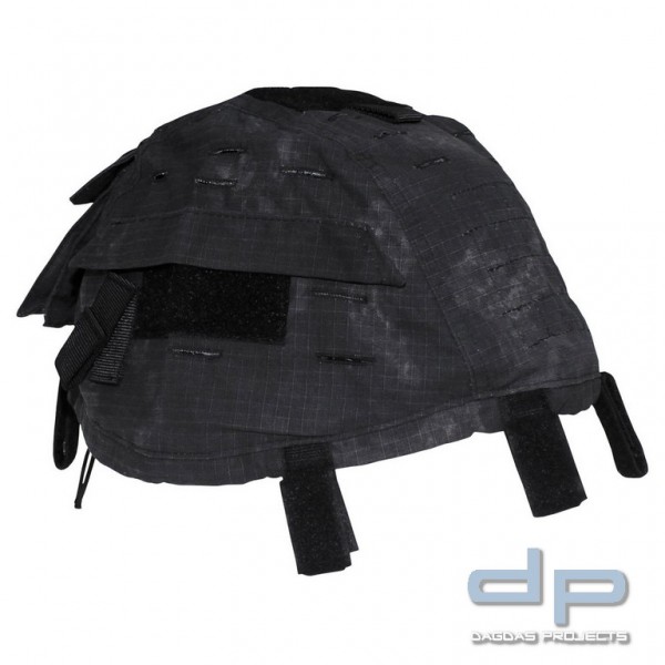 Helmbezug mit Taschen, größenverstellbar, HDT-camo LE