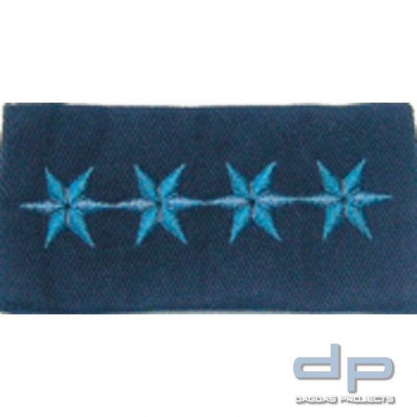 Polizeihauptmeister/in - Schulterklappen mit Schlaufe - blau