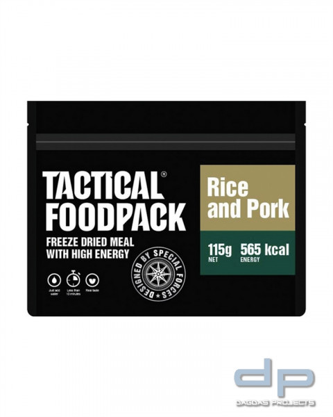TACTICAL FOODPACK® PORK AND RICE VPE 2
