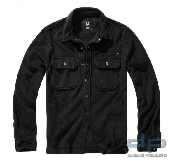 Jeff Fleece Shirt Long Sleeve Brandit in verschiedenen Farben