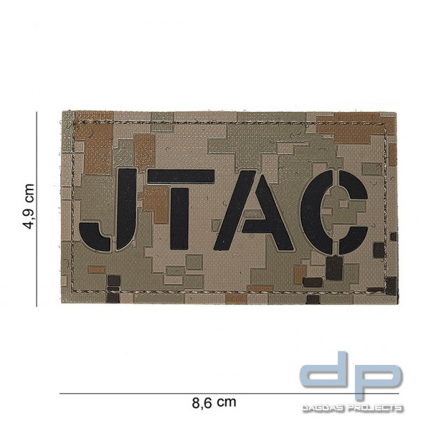 Emblem 3D PVC JTAC dig. Desert