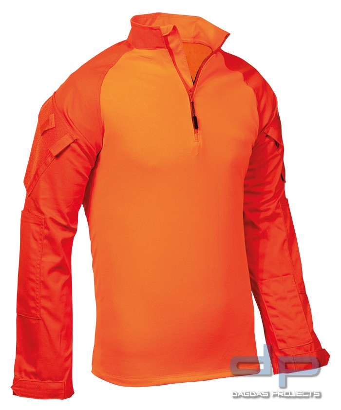 TRUSPEC Combat Shirt 1/4 Zip in Orange Combat Shirts TShirts