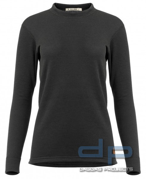 ACLIMA WOOL TERRY CREWNECK WOMEN LONG SLEEVE SHIRT