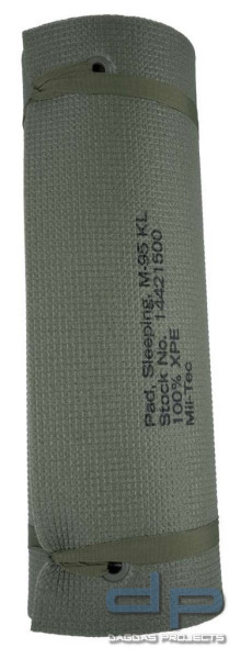 Mil-Tec Holländische Isomatte mit Gurt (180x50x1cm)