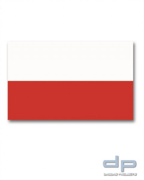 Flagge Polen 5 Stück