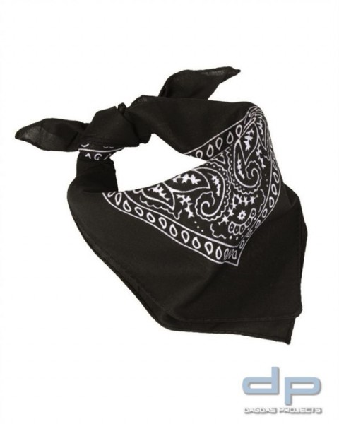 WESTERNHALSTUCH (BANDANA) SCHWARZ VPE 20