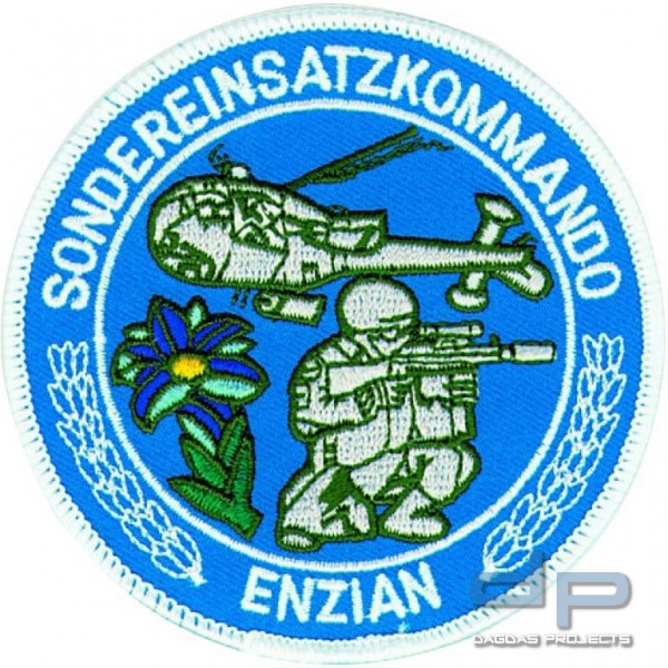 Stoffaufnäher - Sondereinsatzkommando-Enzian