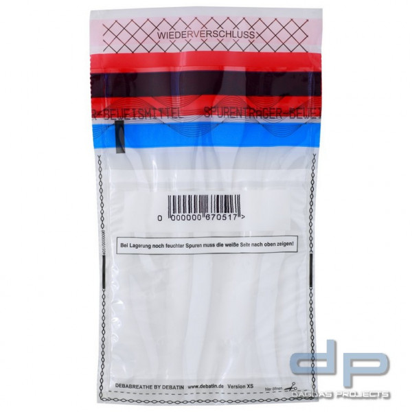 Sicherheitstaschen DEBABREATHE, Größe XL, 635 x 800 + 30 mm 25er Pack