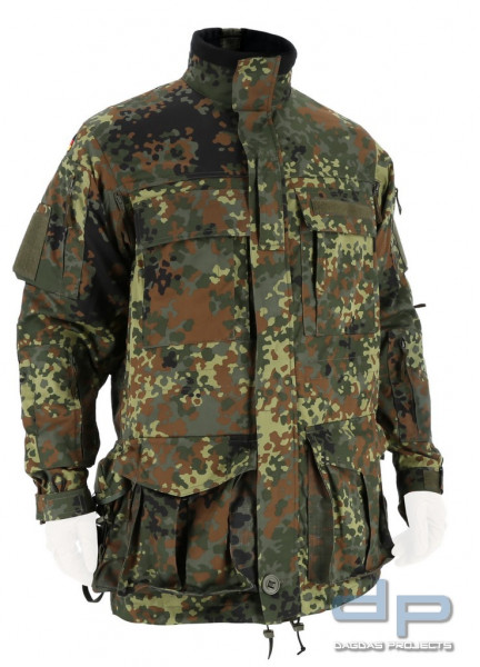 BW LEO KÖHLER EINSATZKAMPFJACKE KBS LANG FLECKTARN