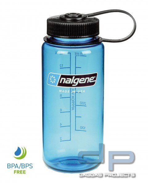 NALGENE TRINKFLASCHE WEITHALS &quot;SUSTAIN&quot; 0,5 LITER IN VERSCHIEDENEN FARBEN