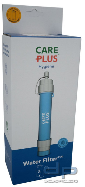 Care Plus - Water Filter EVO (Wasserfilter), Farbe: blau