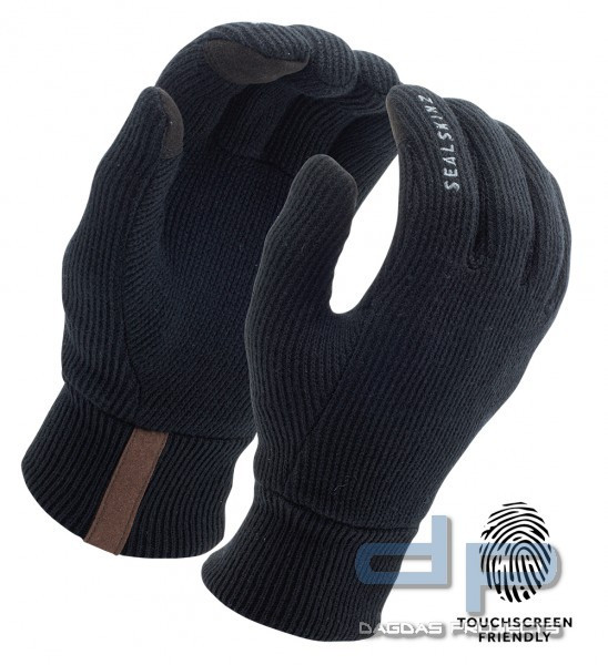 SEALSKINZ WINDPROOF ALL WEATHER KNITTED GLOVE STRICKHANDSCHUH IN VERSCHIEDENEN FARBEN