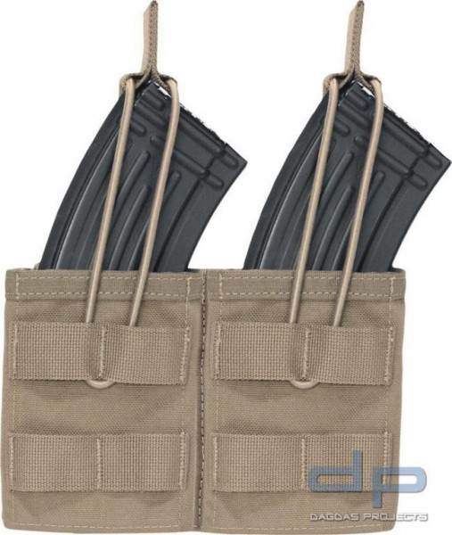 Warrior Elite Ops Double AK Open Mag Pouch Coyote