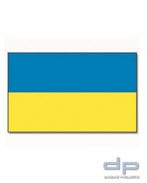 FLAGGE UKRAINE 5 Stück