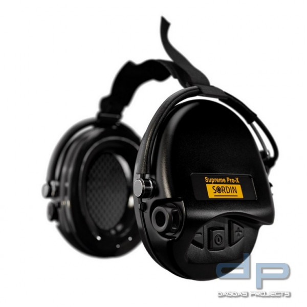 Sordin Supreme Pro X aktiver Gehorschutz mit Nacken und Kopfband SNR 24 dB Gehorschutz Ausrustung Alle Kategorien Dagdas Projects Behordenausruster