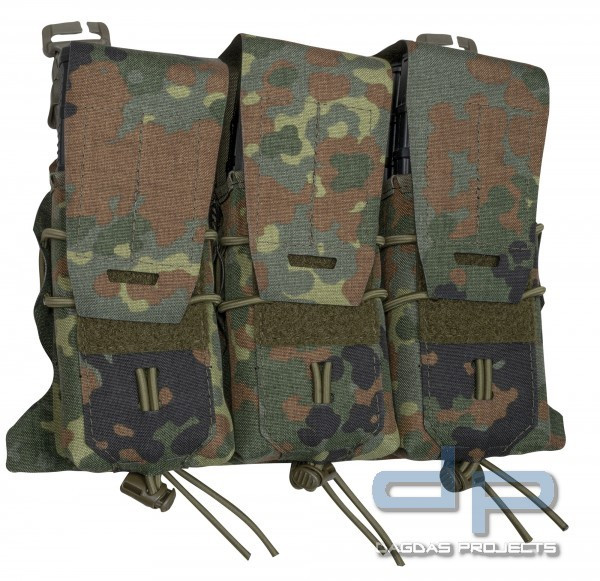 TEMPLARS GEAR CPC 3X2 AR/AK FRONT PANEL GEN3 3/5-FARBEN FLECKTARN IN VERSCHIEDENEN FARBEN