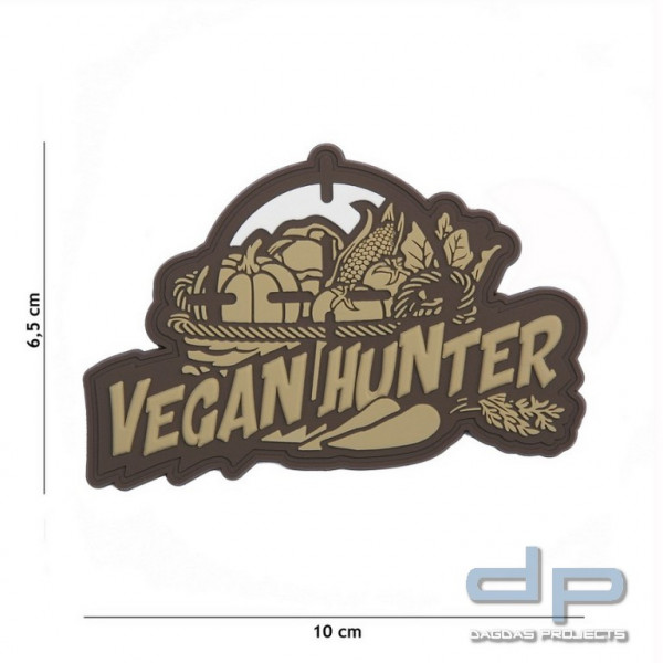 Emblem 3D PVC Vegan Hunter coyote #8082