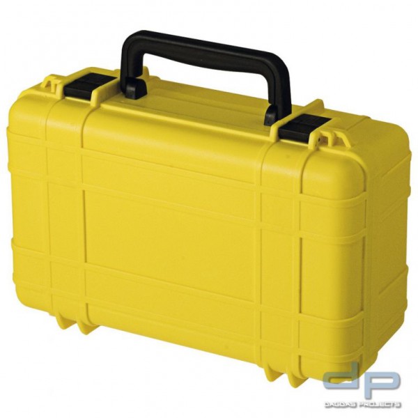 UK-Transportkoffer, wasserdicht, Ultra Case 716 gelb, leer