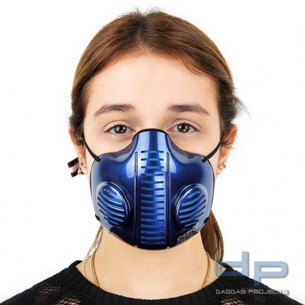 CASCO MASK 2.0 BLAU METALLIC