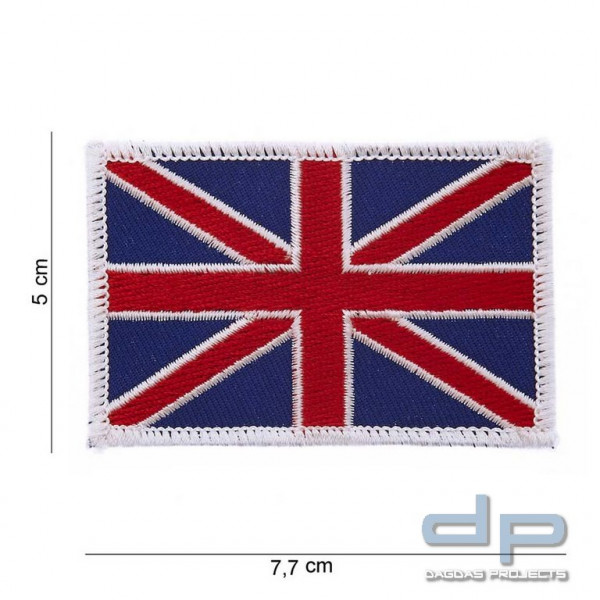 Emblem Stoff UK Flagge (klein)
