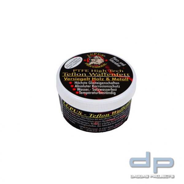 LUPUS® PTFE High Tech Teflon-Waffenfett zur Waffenreinigung 100 ml Dose