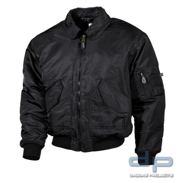 US CWU Pilotenjacke, schwarz