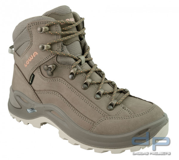 LOWA RENEGADE GTX MID WOMEN / DAMEN in in Hellblau und Sand