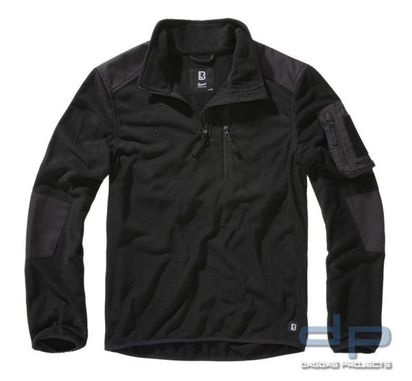 Fleece Troyer Ripstop in verschiedenen Farben
